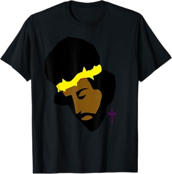 AFRICAN AMERICAN JESUS SHIRT | Black Jesus Art T-Shirt T-Shirt