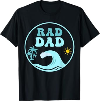 Rad Dad The Big One 1st Birthday Surf Family Matching T-Shirt