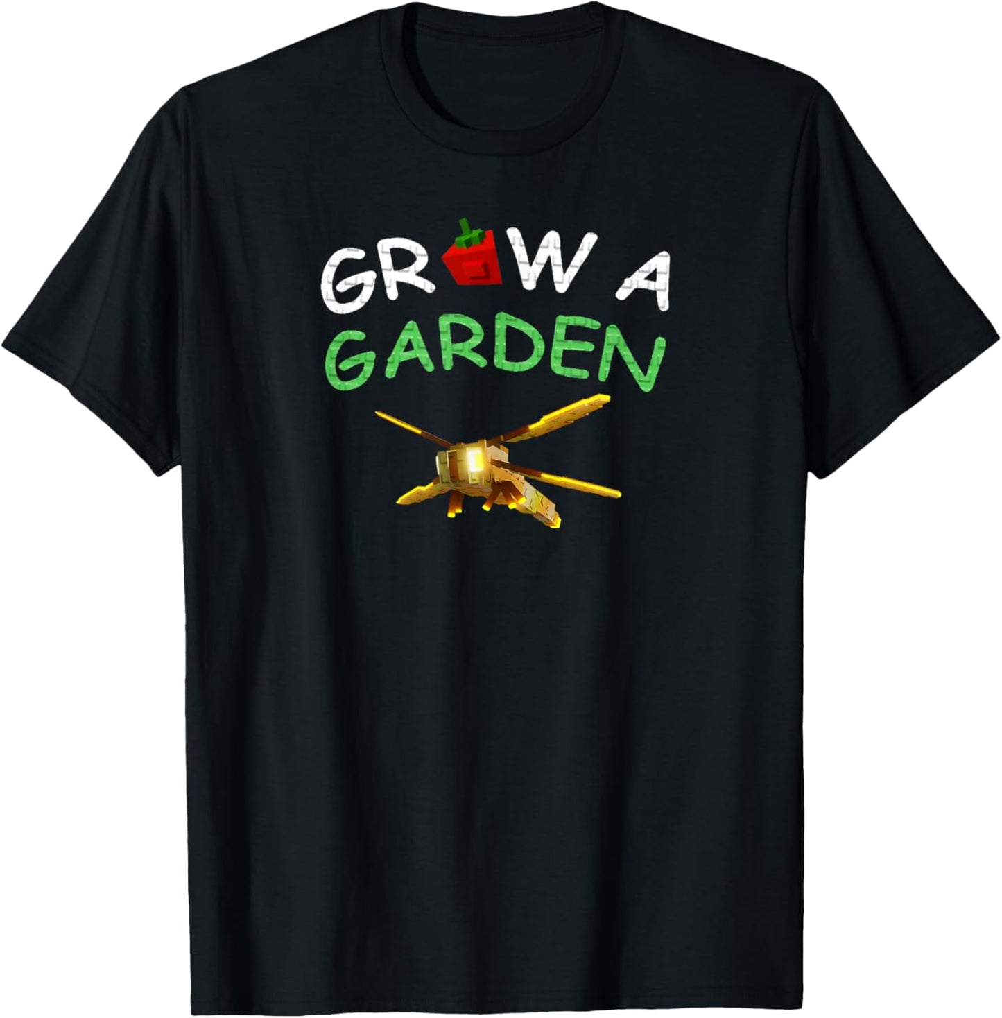 Grow A Garden Dragonfly Pet Gamer Design T-Shirt