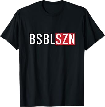BSBLSZN Baseball Lifestyle Swing Hard Run Fast Dirt Grit T-Shirt