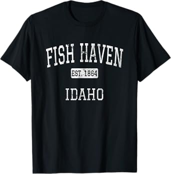 Fish Haven Idaho ID Vintage T-Shirt