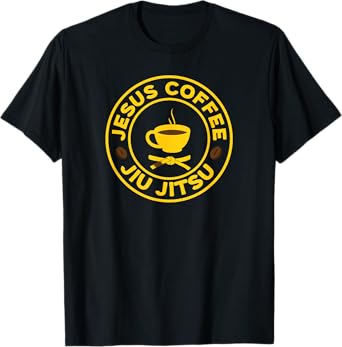 Jesus Coffee and Jiu Jitsu T-Shirt