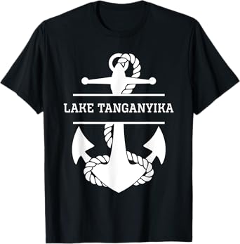 Lake Tanganyika Africa Nautical T-Shirt