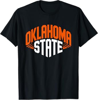 Oklahoma State Tee and USA Retro Vintage for American Design T-Shirt