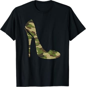 Cool Camouflage Art For Women Girl Camo Clothes Costume Camo T-Shirt