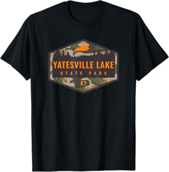 Yatesville Lake State Park Kentucky KY Camouflage Vacation T-Shirt