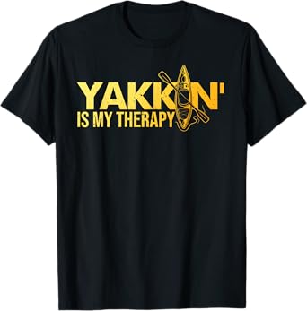 Kayak Art For Men Women Kayak Boat Kayaker Kayaking Lover T-Shirt