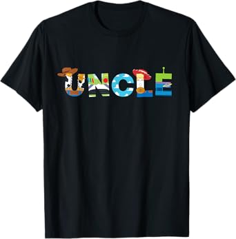 Disney and Pixarโs Toy Story Uncle Family Trip & Birthday T-Shirt
