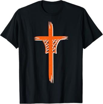 Christian Religious Basketball Players Christian Basketball Jesus Christ Basketball Religious Funny T-Shirt