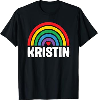 I Love Kristin Cute Kristin Lover for Men and Women T-Shirt
