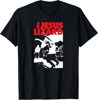 Vintage The Jesus Lizard Retro Stripes Musician T-Shirt