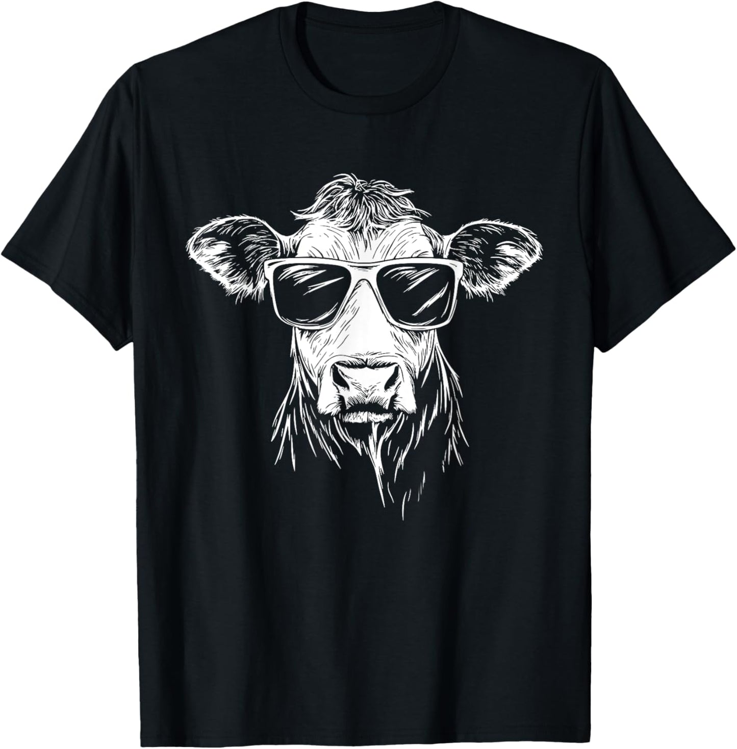 Funny Cow Sunglasses T-Shirt