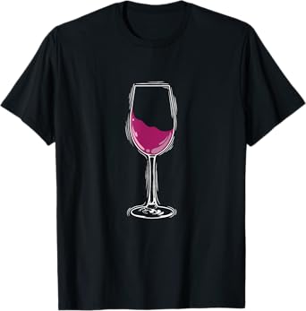 Glass Wine T-Shirt