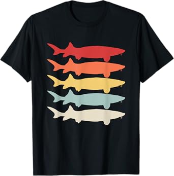 White Sturgeon Graphic Freshwater Fishing Gift T-Shirt