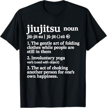 Jiu Jitsu Gentle Art Of Folding Clothes While People Are T-Shirt