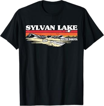 Fishing Boating Camping Lake Vacation Sylvan Lake T-Shirt