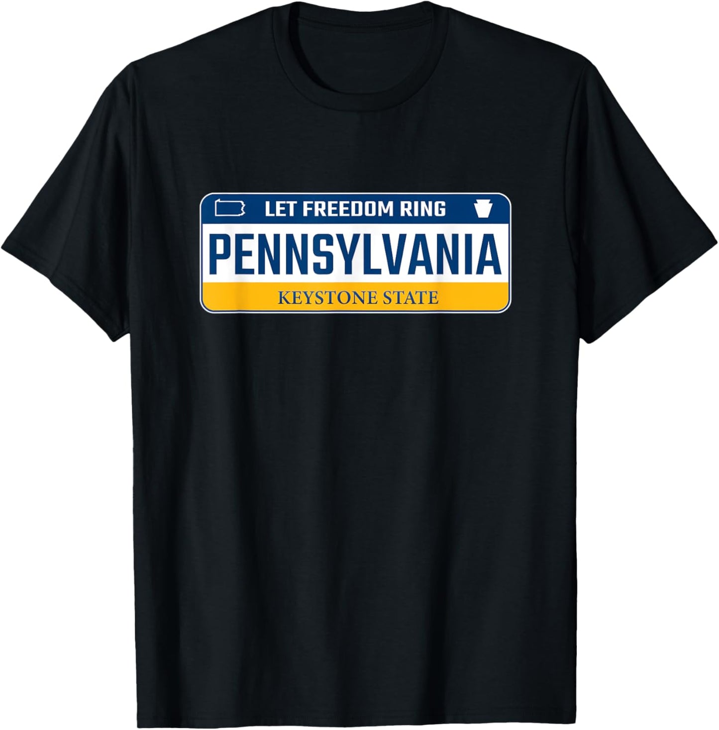 Pennsylvania License Plate - Gift Idea - Car Enthusiast T-Shirt