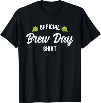 Official Brew Day Outfit Craft Beer Home Brewing T-Shirt