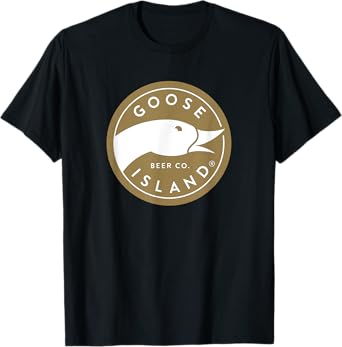 Goose Island Metallic Gold Logo T-Shirt T-Shirt