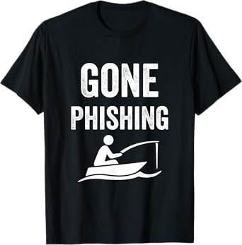 Cybersecurity Social Engineering Phishing Hacker Gift T-Shirt