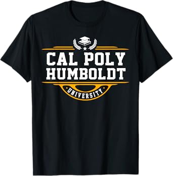 Cal athletics Poly Humboldt Vintage Arch Design Men Women T-Shirt