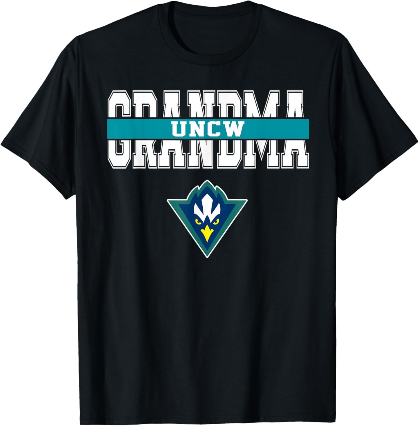 UNCW Arch Vintage Retro College Grandma Pride Tee for Women by TeeBrew
