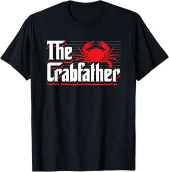The Crabfather Funny Crawfish T-Shirt