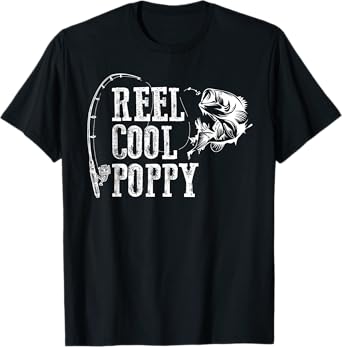 Poppy Fishing: Reel Cool Poppy T-Shirt