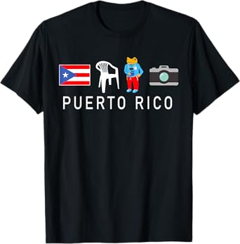 Mรกs Fotos Puerto Rico Frog Concho For Men Women T-Shirt