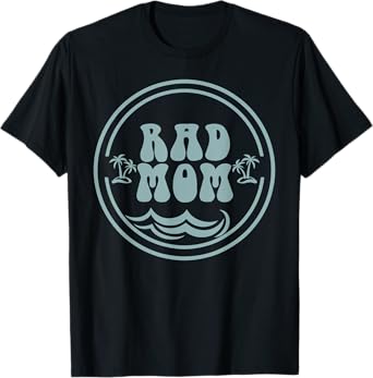 Rad Mom Surf Matching Birthday The Big One 1st Birthday T-Shirt