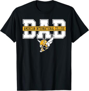 American International College AIC Dad Father Arch Vintage T-Shirt