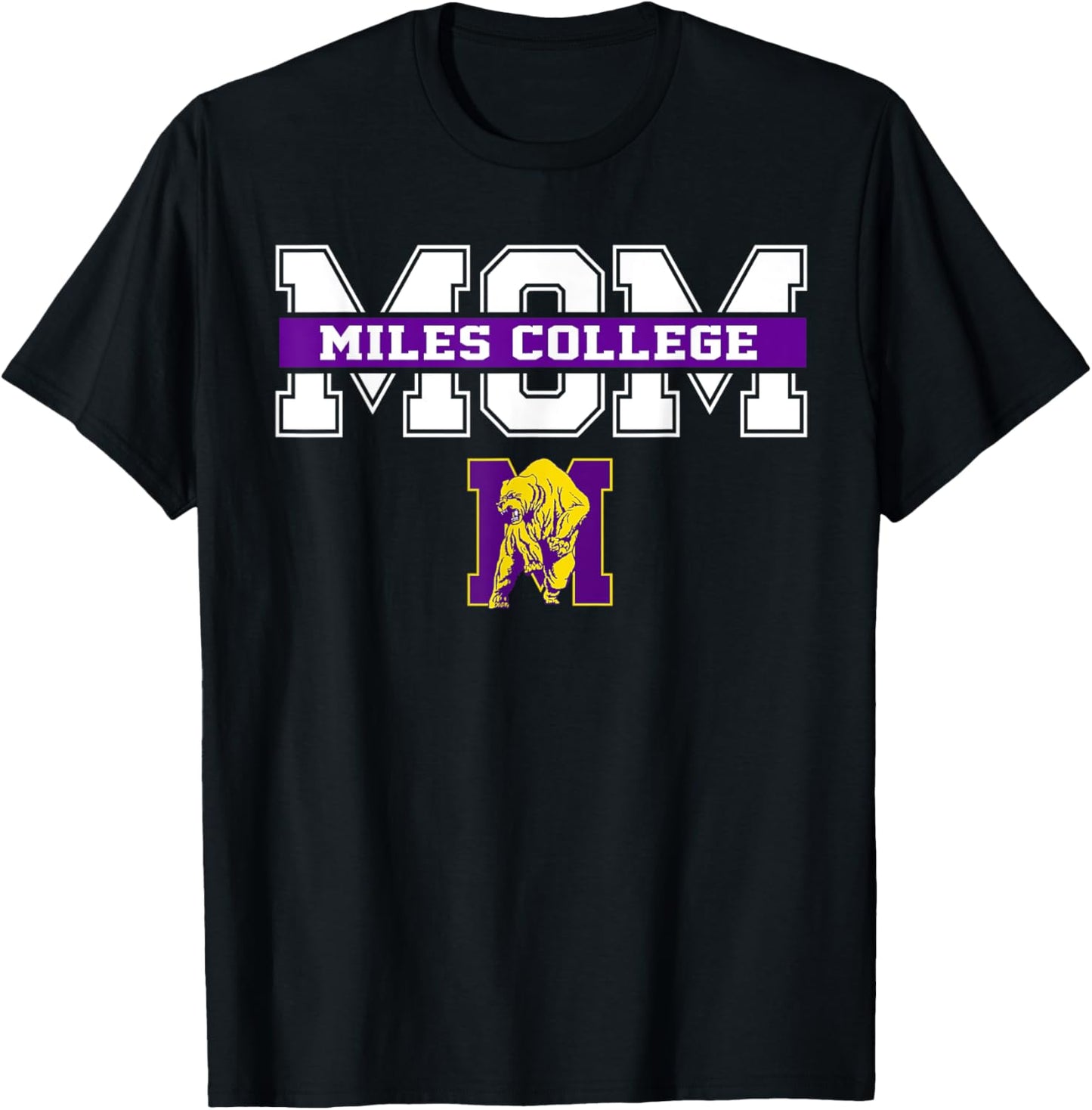 Miles College Mom Mother Arch Vintage Design For Women Proud Graduate T-shirt by TeeBrew