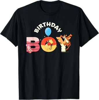 Disney Winnie the Pooh & Friends "Birthday Boy" Party Gift T-Shirt