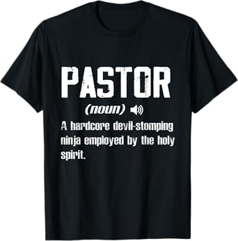 Funny "Definition" - Pastor T-Shirt