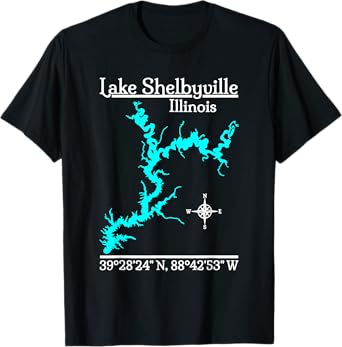 Lake Shelbyville - Illinois T-Shirt