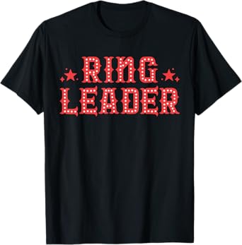 Ring Leader Birthday Theme Party Matching Family Group T-Shirt