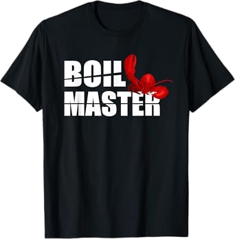 Crawfish Boil Master Funny Crayfish Party Crawfish King T-Shirt