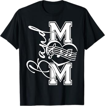 Band Mom Shirt Band Mom Musical for Women Mom T-Shirt