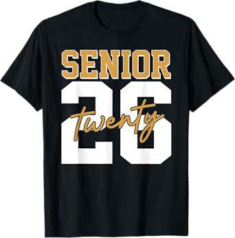 Senior 2026 Retro Class of 2026 Graduation 2026 Men Women T-Shirt