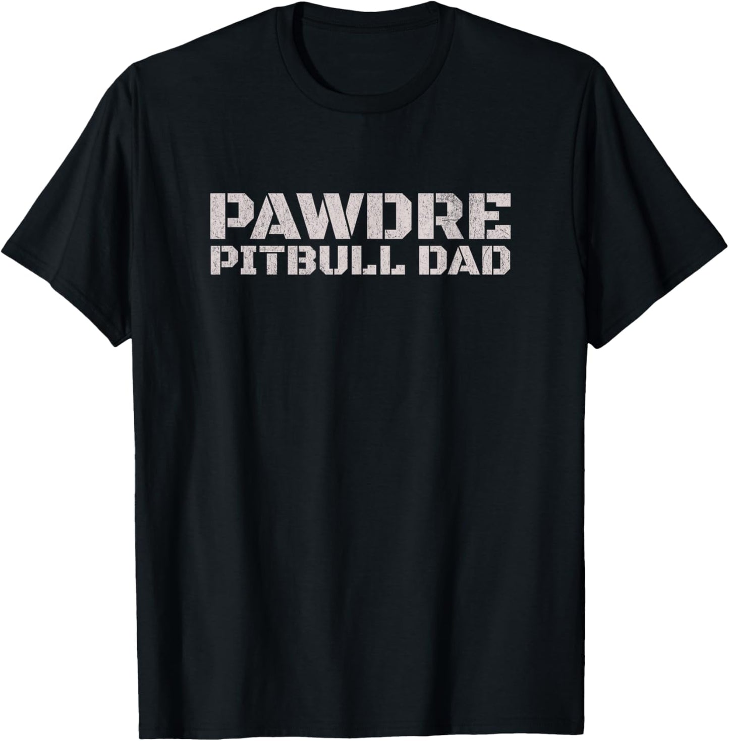 Official Pitbull Dad, Pittie Fathers Day and Christmas T-Shirt