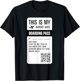 This Is My Airport Shirt Funny Family Travel T-Shirt