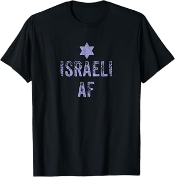 Israel Pride Shirt IDF Israeli Air Force Tzahal Hanukkah Tee