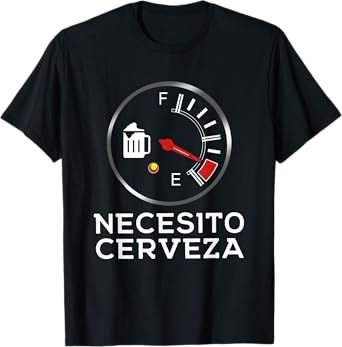 Necesito Cerveza Funny Spanish I Need Beer T-Shirt