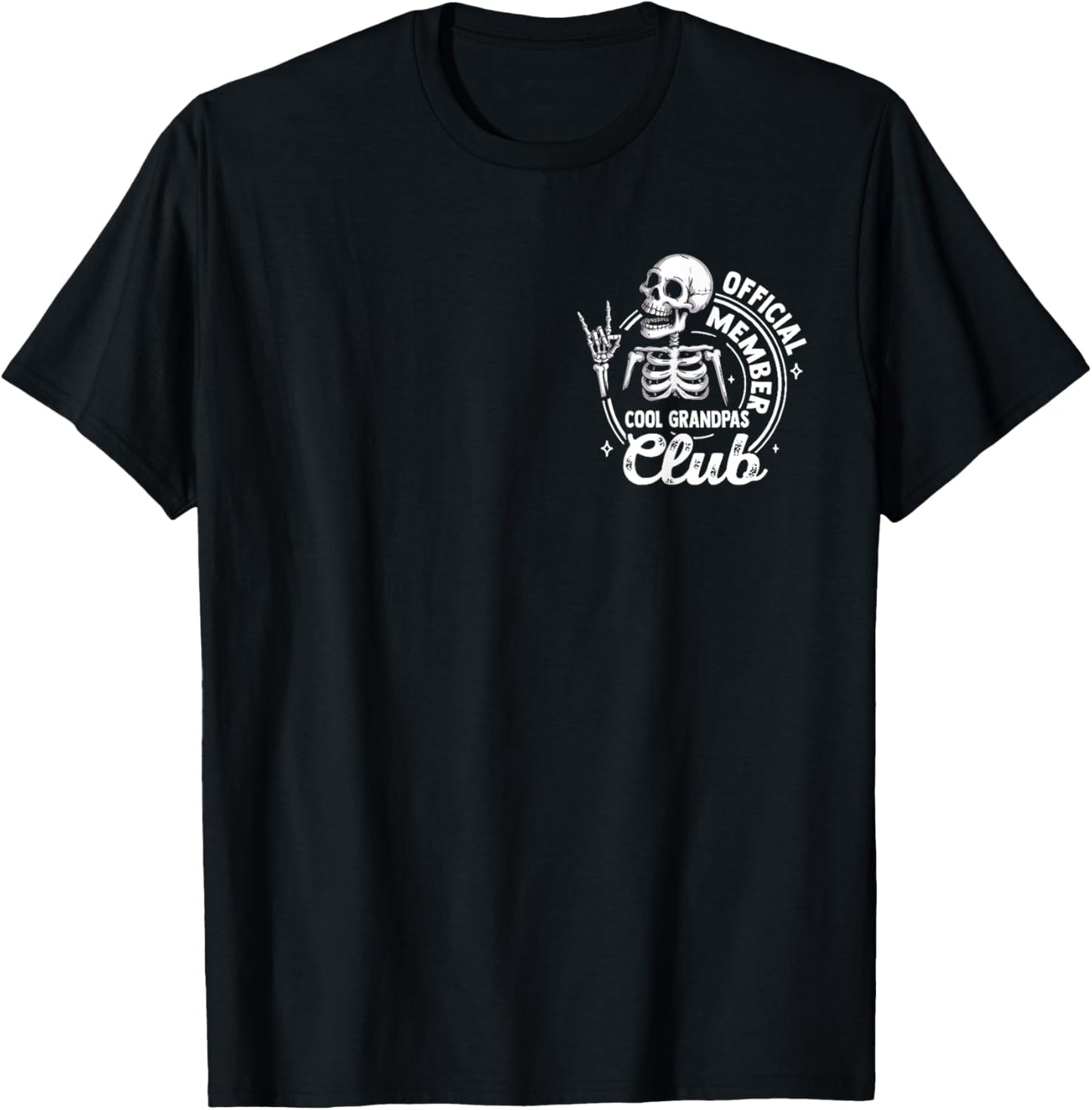 Official Member Cool Grandpas Club Family Father's Day T-Shirt