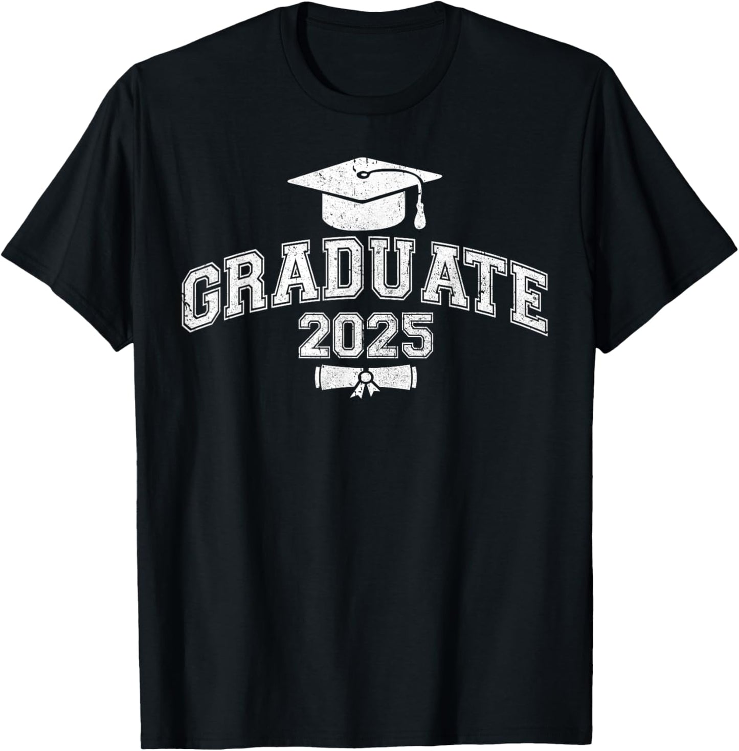 Graduate 2025 Shirts Boys Girls Matching Family Graduation T-Shirt