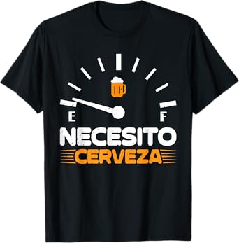 Beer Mexican Party men Necesito Cerveza Cinco De Mayo Beer T-Shirt