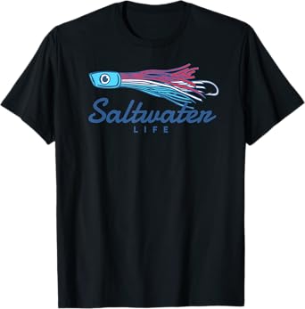 Saltwater Life Saltwater Fishing Lure T-Shirt