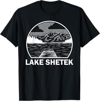LAKE SHETEK MINNESOTA Funny Fishing Camping Summer Gift T-Shirt