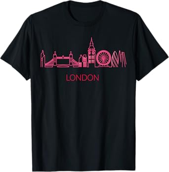 UK England London T-Shirt | Great Britain Tourist Souvenir