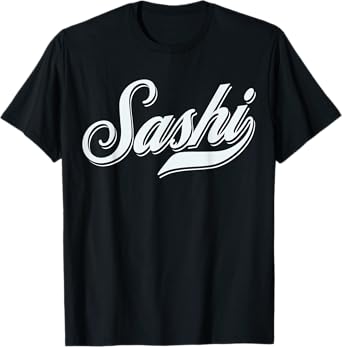 Man Boys Funny Gift Idea Humour Name for Sashi T-Shirt